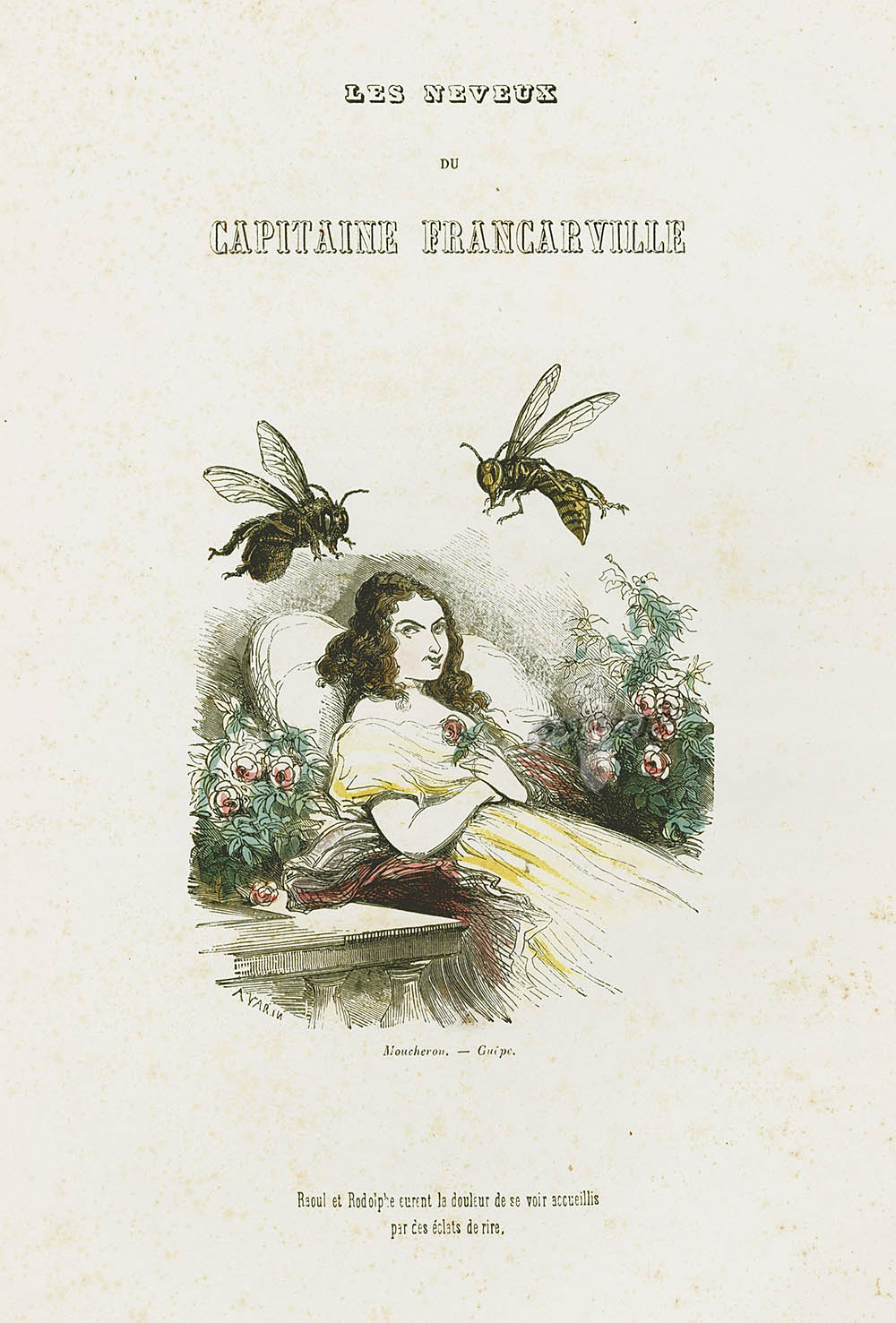 Varin Butterfly People 1852 Wasps