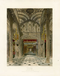 W.H. Pyne Prints 1819 Conservatory, Carlton House - Panteek Antique Prints