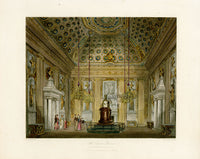 W.H. Pyne Prints 1819 Cupola Room, Kensington Palace - Panteek Antique Prints