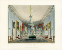 W.H. Pyne Prints 1819 Dining Room, Frogmore - Panteek Antique Prints