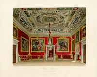 W.H. Pyne Prints 1819 Drawing Room, Buckingham House - Panteek Antique Prints