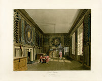 W.H. Pyne Prints 1819 Guard Chamber, St. James's - Panteek Antique Prints