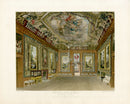 W.H. Pyne Prints 1819 Queen's Drawing Room, Windsor Castle - Panteek Antique Prints