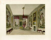 W.H. Pyne Prints 1819 Queen's Levee Room, St. James's - Panteek Antique Prints
