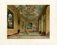W.H. Pyne Prints 1819 Queen's Presence Chamber, Windsor Castle - Panteek Antique Prints