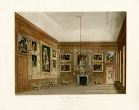 W.H. Pyne Prints 1819 Second Presence Chamber, Hampton Court - Panteek Antique Prints
