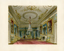 W.H. Pyne Prints 1819 Throne Room Ante Chamber, Carlton House - Panteek Antique Prints