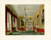 W.H. Pyne Prints 1819 West Ante Room, Carlton House - Panteek Antique Prints