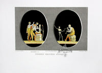 Wicar Original Mythology Print 1786 Dance of Death - Panteek Antique Prints