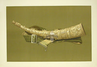 William Gibb Original Print Antique Musical Instrument Oliphant - Panteek Antique Prints