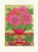 Yousaku Sekino Pink Flowers 18/93, 2009 - Panteek Antique Prints