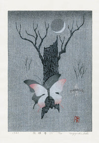 Kazuyuki Ohtsu A Butterfly in Dream 1 - Panteek Antique Prints
