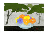 Kazuyuki Ohtsu Pansy - Panteek Antique Prints