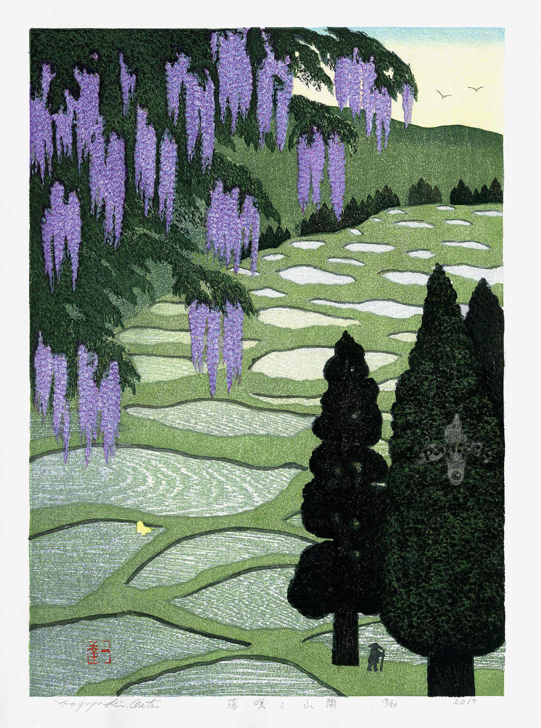 Kazuyuki Ohtsu Wisteria in the Mountain 2019