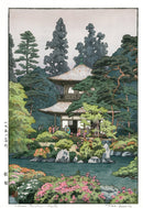 Toshi Yoshida Silver Pavilion, Kyoto - Panteek Antique Prints
