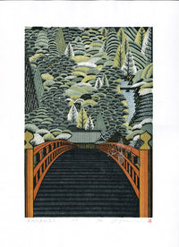 Rei (Ray) Morimura Print Kanazawabunko, Shomyoji 2010 - Panteek Antique Prints