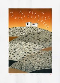Rei (Ray) Morimura Print Sluice Gate, Komatsugawa 1993 - Panteek Antique Prints